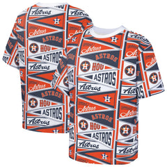 Houston Astros Outerstuff Youth All-Over Pennant T-Shirt Orange