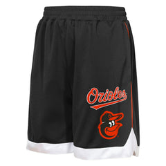 Baltimore Orioles Outerstuff Youth Big League All Star Fashion Shorts Black