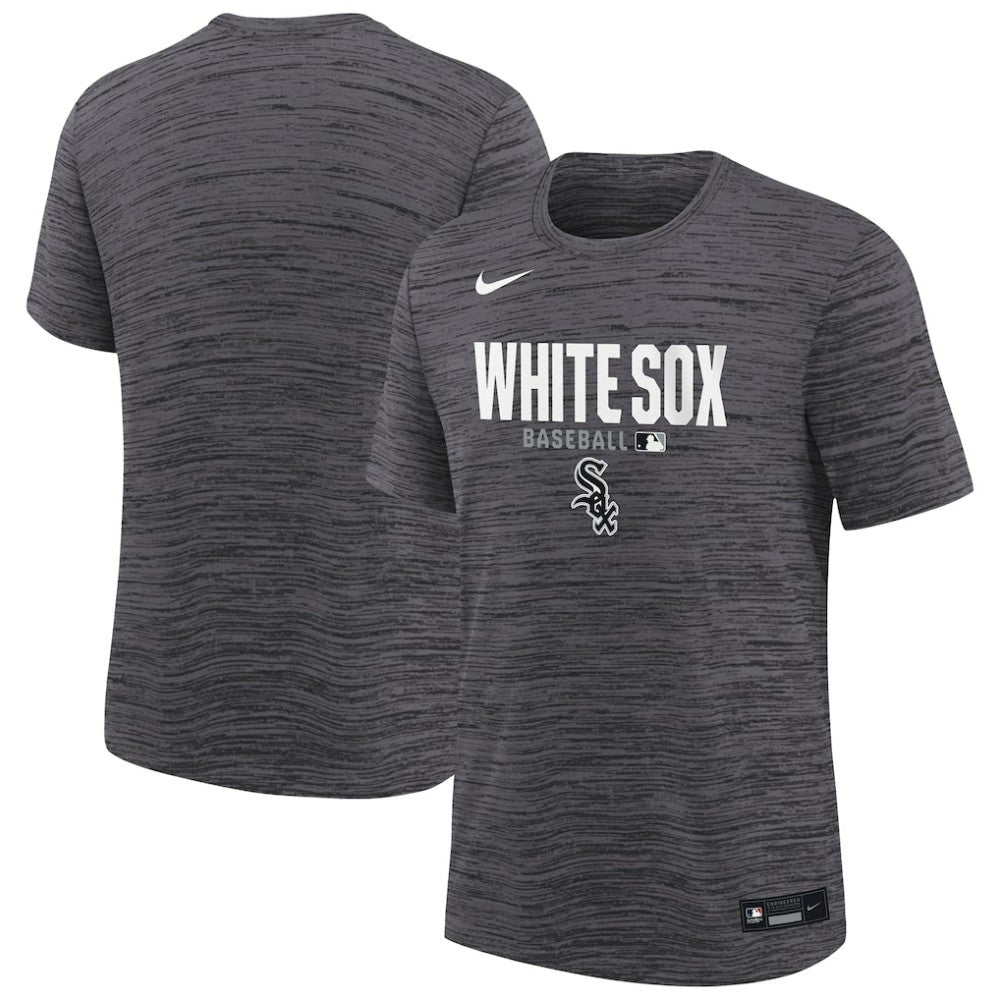 Chicago White Sox Youth Authentic Collection Velocity Dri-FIT T-Shirt Black | Nike