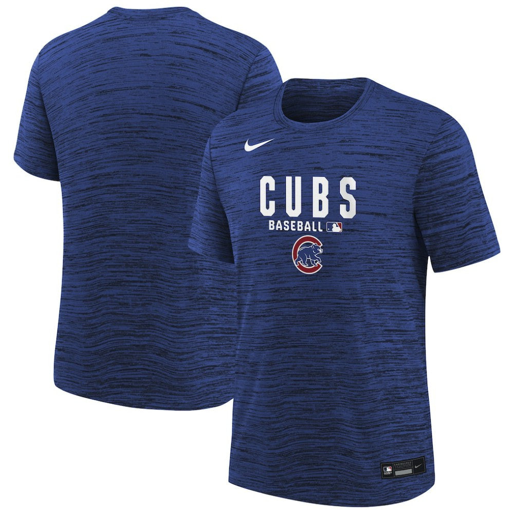 Chicago Cubs Youth Authentic Collection Velocity Dri-FIT T-Shirt Royal | Nike