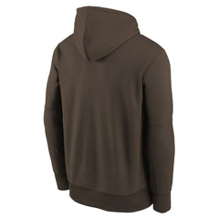 San Diego Padres Youth Authentic Collection Therma-FIT Hoodie Brown | Nike