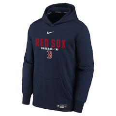 Boston Red Sox Youth Authentic Collection Therma-FIT Hoodie Navy | Nike