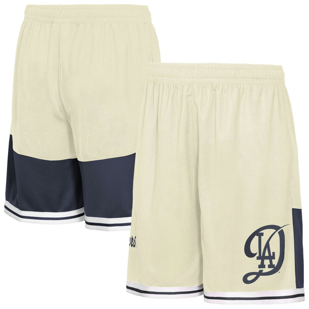 Los Angeles Dodgers Outerstuff Youth City Crew Fashion Shorts Cream