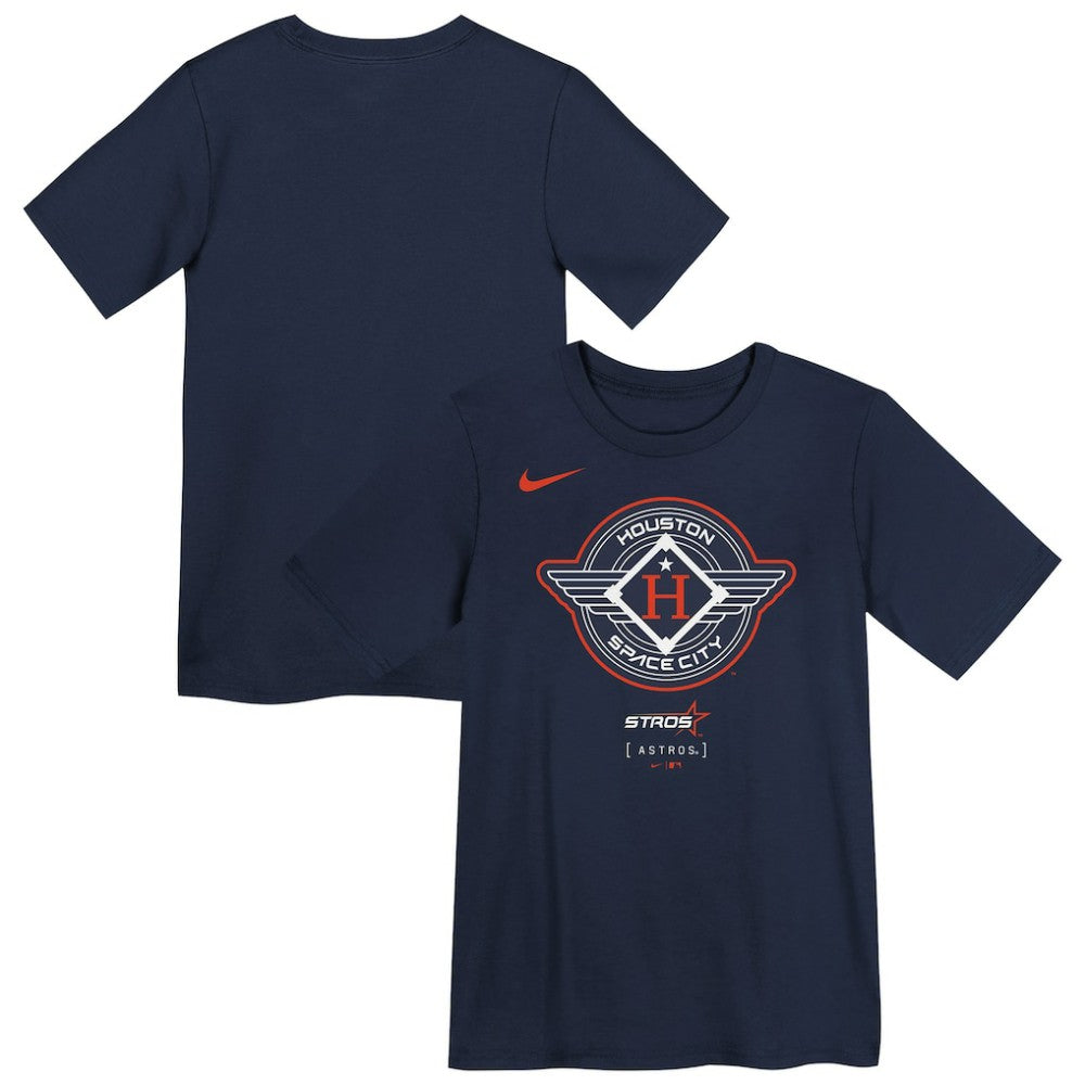 Houston Astros Preschool City Connect Logo T-Shirt Navy | Nike