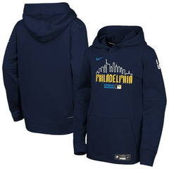 Philadelphia Phillies Youth Authentic Collection City Connect Therma-FIT Hoodie Navy | Nike