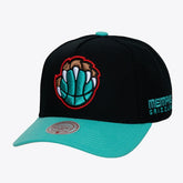 Memphis Grizzlies Hardwood Classics Legendary Away Pro-Pinch Adjustable Hat Black - Mitchell & Ness