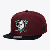 Anaheim Ducks Mitchell & Ness Legendary Home Snapback Hat Maroon