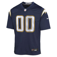 Los Angeles Chargers Youth Alternate Super Chargers Game Custom Jersey - Navy