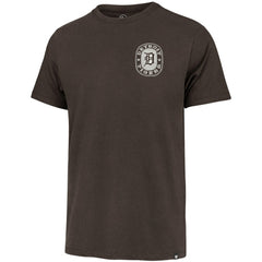 Detroit Tigers Back Canyon Franklin T-Shirt Brown | 47 brand