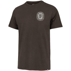 San Francisco Giants Back Canyon Franklin T-Shirt Brown | 47 brand