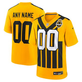 Pittsburgh Steelers Youth Alternate 1933 Throwback Game Custom Jersey - Gold