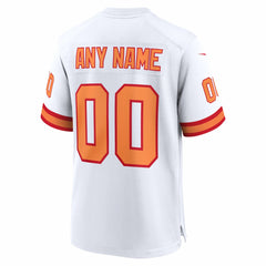 76 Tampa Bay Buccaneers Youth 50th Season Custom Game Jersey - White