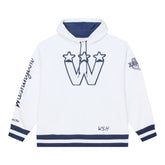 Washington Capitals Mitchell & Ness Arctic Fleece Hoodie White