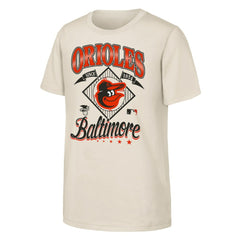 Baltimore Orioles Outerstuff Youth Triple Hit T-Shirt Natural