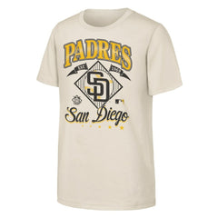 San Diego Padres Outerstuff Youth Triple Hit T-Shirt Natural