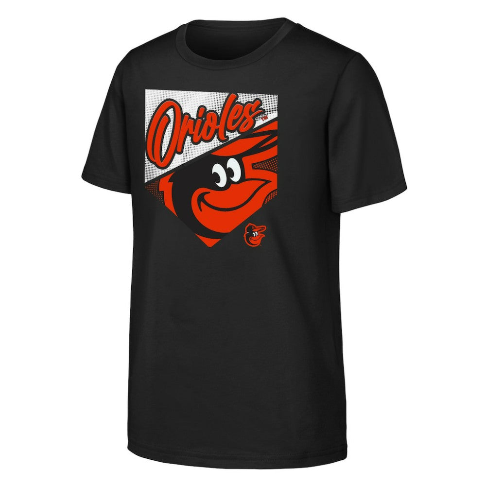 Baltimore Orioles Outerstuff Youth Prime Plate T-Shirt Black