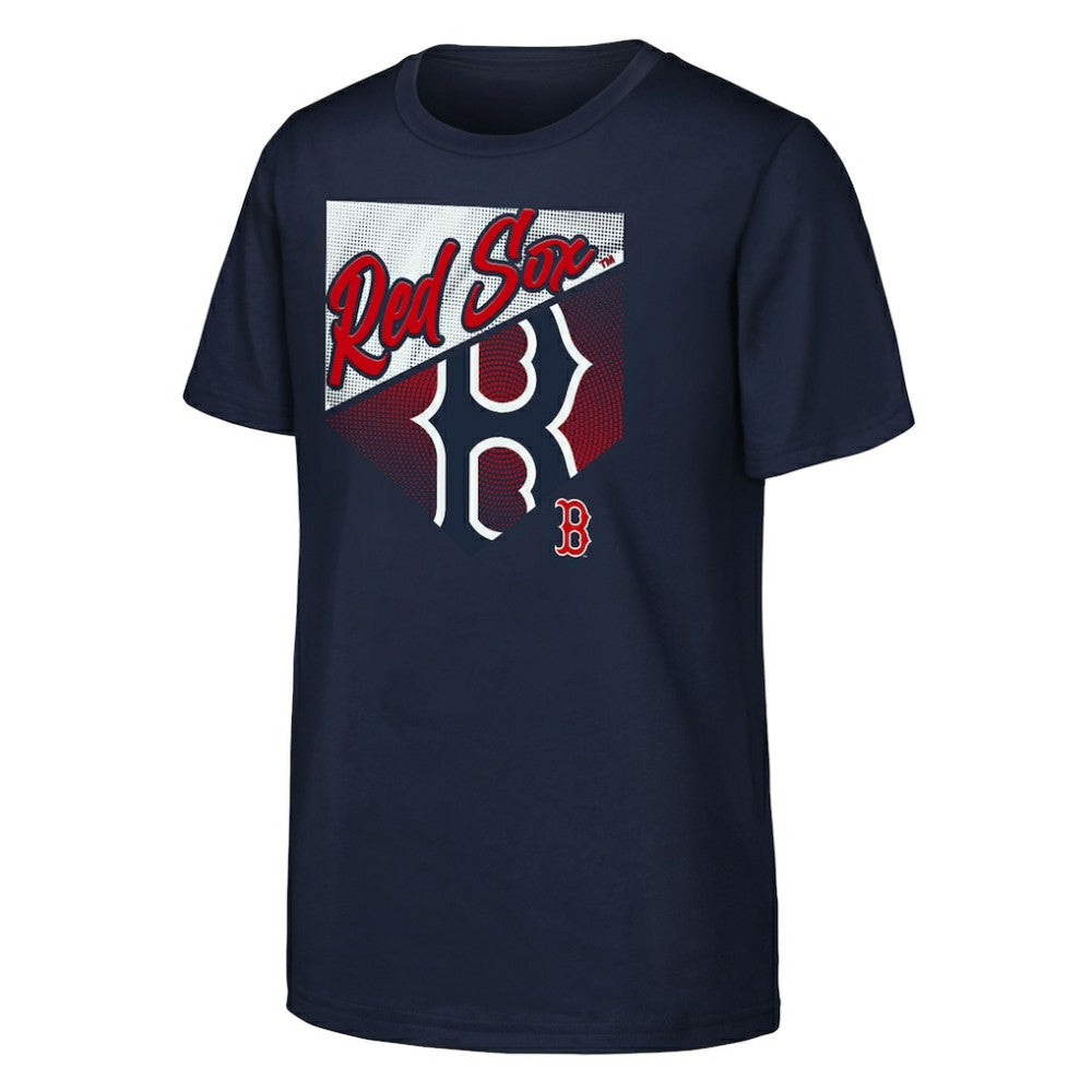Boston Red Sox Outerstuff Youth Prime Plate T-Shirt Navy