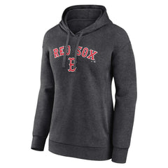 Boston Red Sox Women's Team Lockup Hoodie Charcoal