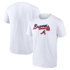 Atlanta Braves Team Lockup T-Shirt White