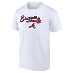 Atlanta Braves Team Lockup T-Shirt White