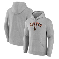 San Francisco Giants Team Lockup Hoodie Gray