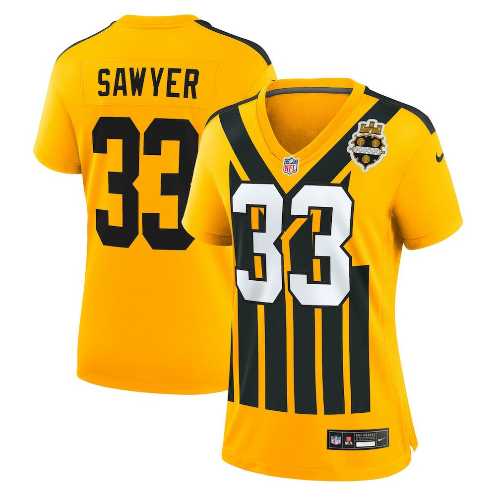 Jack Sawyer Pittsburgh Steelers Women's Alternate Game Jersey - Gold
