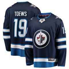 Jonathan Toews Winnipeg Jets Fanatics Home Breakaway Jersey Navy