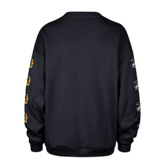 Milwaukee Brewers Women's Trendy Team Go Big Oversized Sweatshirt Navy | 47 brand