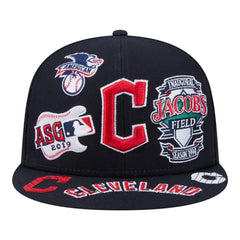 Cleveland Guardians All Over 59FIFTY Fitted Hat Navy | New Era