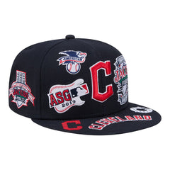 Cleveland Guardians All Over 59FIFTY Fitted Hat Navy | New Era