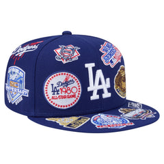 Los Angeles Dodgers All Over 59FIFTY Fitted Hat Royal | New Era