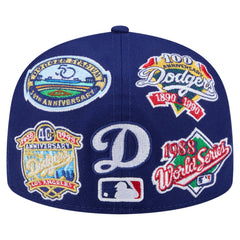 Los Angeles Dodgers All Over 59FIFTY Fitted Hat Royal | New Era