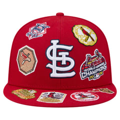 St. Louis Cardinals All Over 59FIFTY Fitted Hat Red | New Era