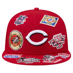 Cincinnati Reds All Over 59FIFTY Fitted Hat Red | New Era