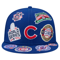 Chicago Cubs All Over 59FIFTY Fitted Hat Royal | New Era