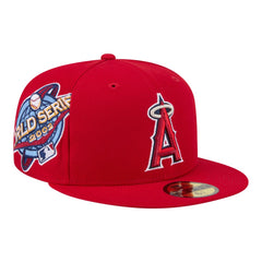 Los Angeles Angels Hidden Hit 59FIFTY Fitted Hat Red | New Era