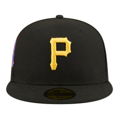 Pittsburgh Pirates Hidden Hit 59FIFTY Fitted Hat Black | New Era