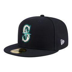 Seattle Mariners Hidden Hit 59FIFTY Fitted Hat Navy | New Era