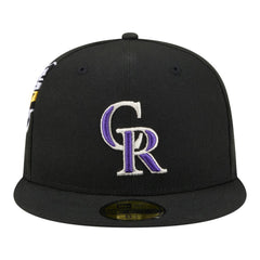 Colorado Rockies Hidden Hit 59FIFTY Fitted Hat Black | New Era