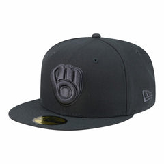 Milwaukee Brewers Color Pack 59FIFTY Fitted Hat Charcoal | New Era