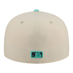 Baltimore Orioles Two-Tone Color Pack 59FIFTY Fitted Hat Light Beige/Turquoise | New Era