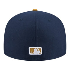 St. Louis Cardinals Two-Tone Color Pack 59FIFTY Fitted Hat Navy/Khaki | New Era
