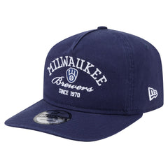 Milwaukee Brewers Stacked 19TWENTY Adjustable Hat Navy | New Era