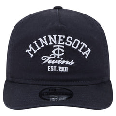 Minnesota Twins Stacked 19TWENTY Adjustable Hat Navy | New Era
