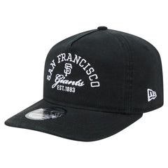 San Francisco Giants Stacked 19TWENTY Adjustable Hat Black | New Era