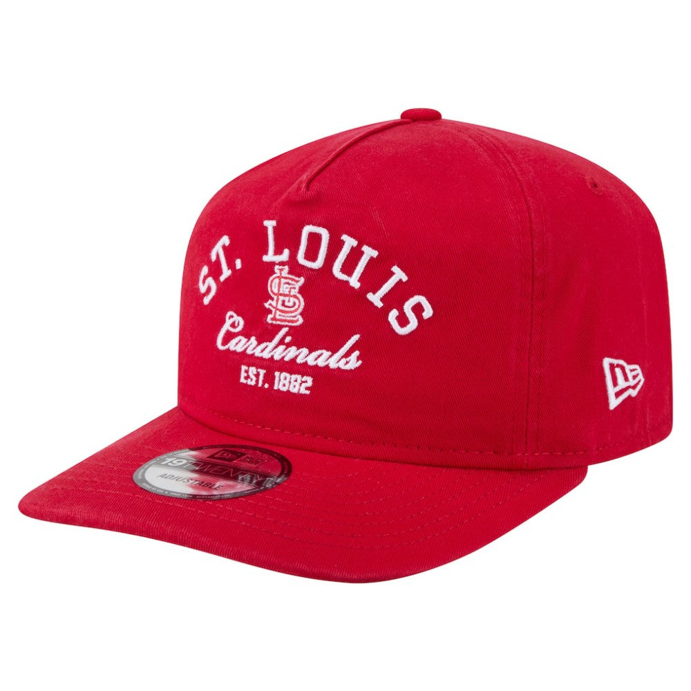 St. Louis Cardinals Stacked 19TWENTY Adjustable Hat Red | New Era