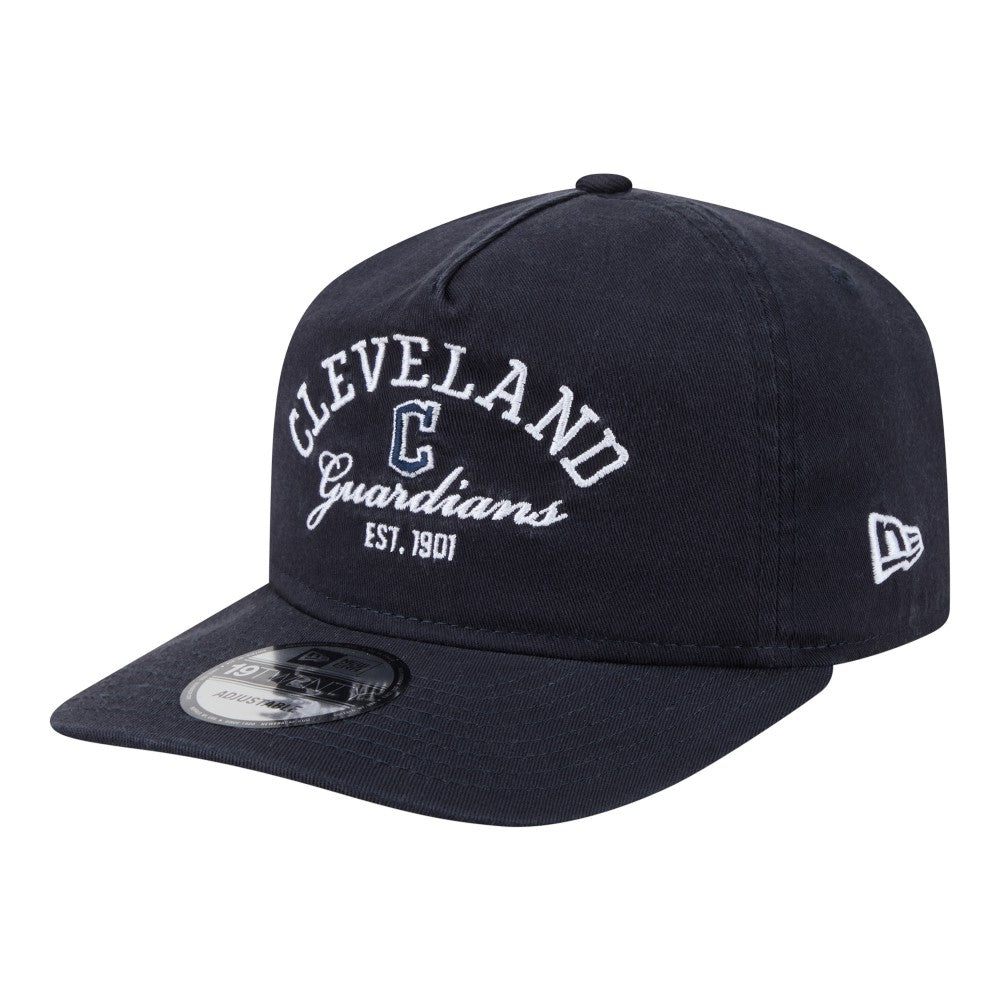 Cleveland Guardians Stacked 19TWENTY Adjustable Hat Navy | New Era