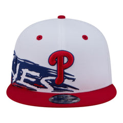 Philadelphia Phillies 9FIFTY Snapback Hat White/Red | New Era