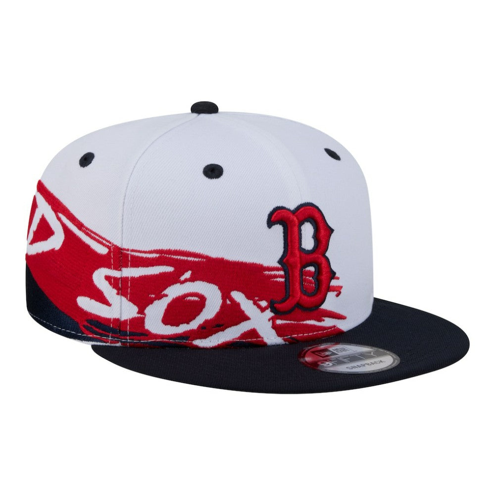 Boston Red Sox 9FIFTY Snapback Hat White/Navy | New Era