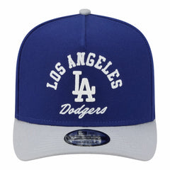 Los Angeles Dodgers Arched A-Frame 9FIFTY Adjustable Hat Royal/Gray | New Era